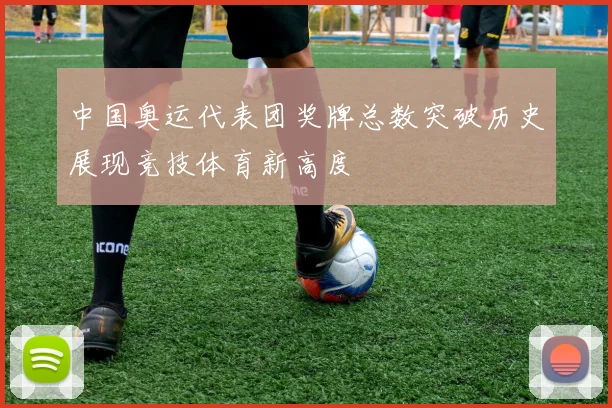中国奥运代表团奖牌总数突破历史展现竞技体育新高度